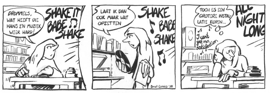 shake it - tekening: Frits van der Waa